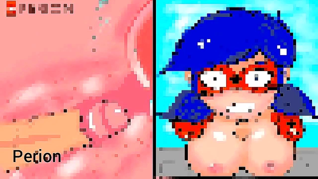 Teen 18+ Ladybug Embarks on a Steamy Anime Toon Adventure