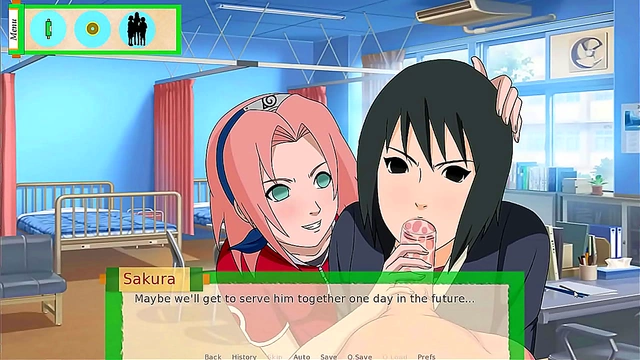Tsunade Wields Power for Sensual Anime Romance with Sakura, Hinata, and Ino