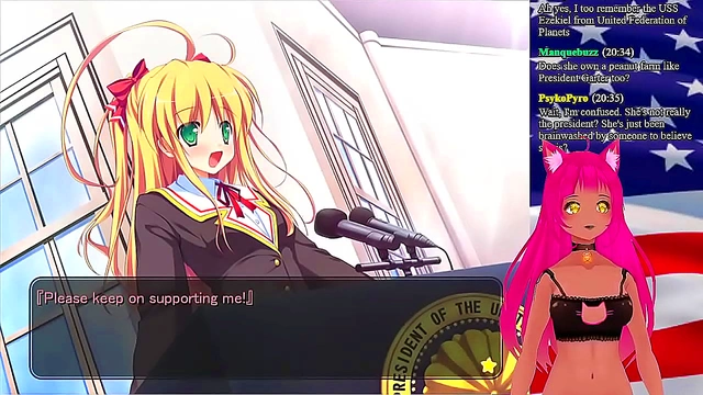 Petite VTuber With Large Breasts Streams Hilarious Anime Game Parodies Live