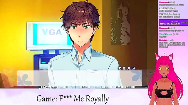 LewdNeko VTuber Satisfies Fans with Steamy Kisses & Live Sex Play