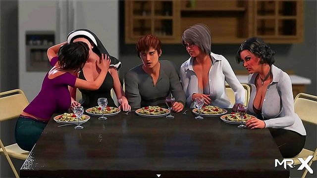 Lusty Anime Girls 18+  Indulge in Steamy Table Play with Teen 18+  and 3D Characters