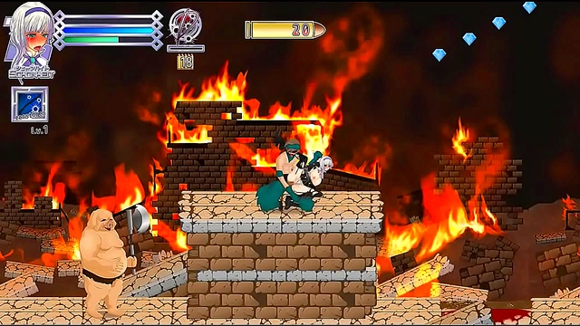 Pretty Girls 18+ Satisfies Men and Monsters with Fiery Passion in Bullet Requiem Hentai
