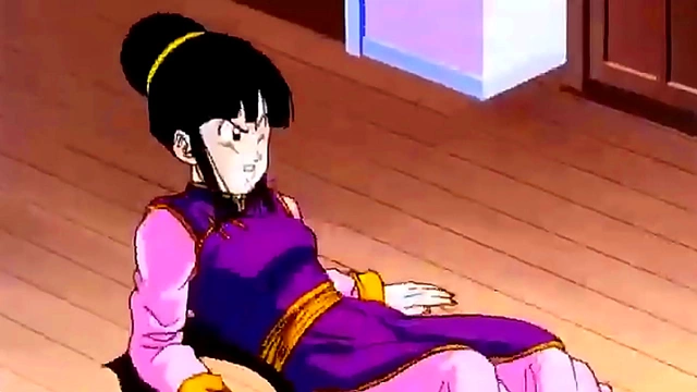 Master Kame Satisfies Chi-Chi with Fiery Passion in Dragon Ball hentai