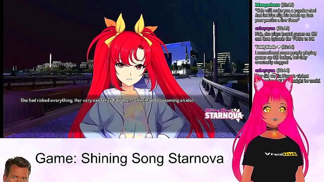 LewdNeko Tempts with Alluring Charms in Shining Song Starnova Aki Route
