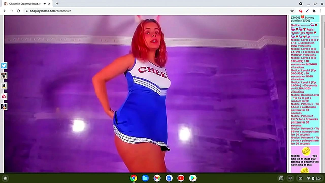 Seductive Cosplay Cheerleader Drenches With Desire in Sizzling Hentai Scene