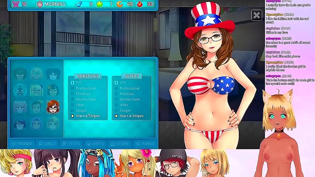Neko’s Lewd Anime Threesome Livestream Features Big Boobs & LINGERIE FUN!