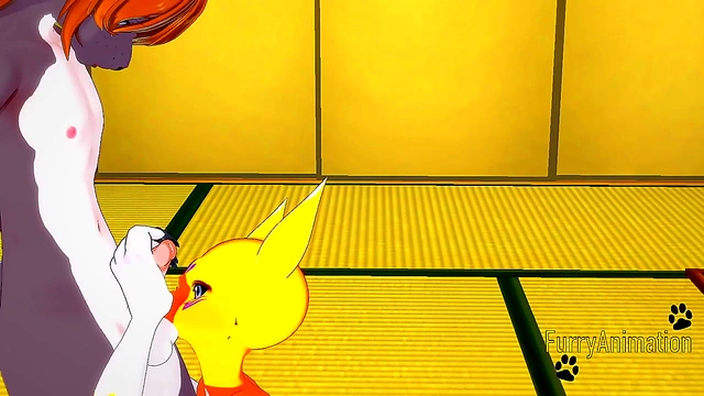 Taomon & Grey Fox Engage in Steamy Furry Hentai Pleasure Fest
