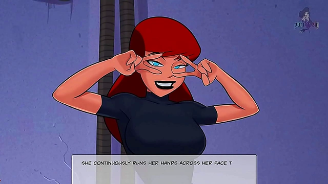 Blonde & Redhead Heroes Seduce Justice League with Sensual Dances in Hot Anime Sequence