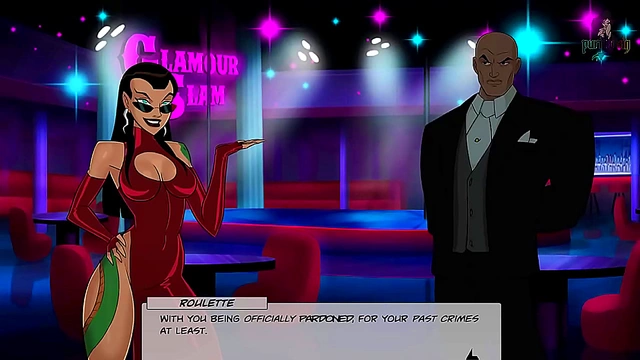 Raven Entices Superman and Justice LeagueHeroes with Sultry Dance in Hot Hentai StepMoment