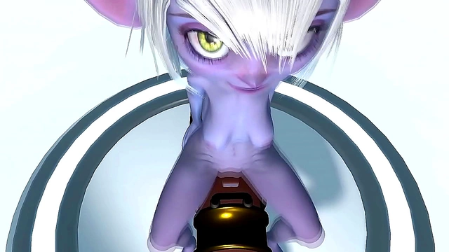 Tristana Finds Ecstatic Bliss Grinding Her Weapon in Hot LoL Hentai StepMoment