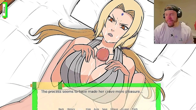 Naruto Girls 18+  Pleasure Tsunade in BDSM-Themed Threesome Creampie Session