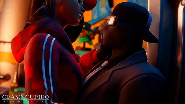 Ruby from Fortnite Engages in Steamy 3D Anime Adventure