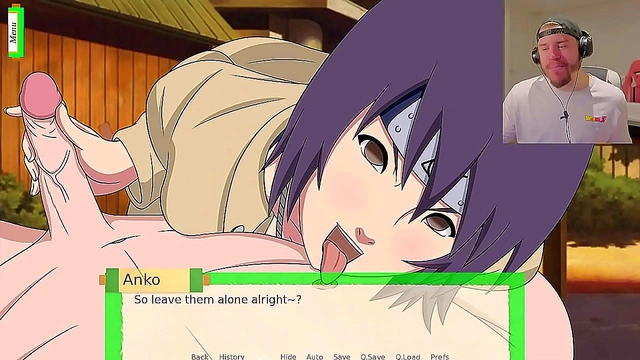 Anko Commands Rough Pleasure from Naruto Girls 18+  in Jikage Rising Scene