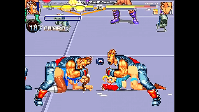 Cammy & Chun-Li Wage Sexy War for Epic Big-Cock Gangbang Creampie Adventure