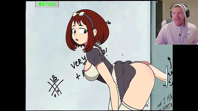 Uraraka Enjoys Wealth and Pleasure with Busty BDSM Adventures in My Hero Academia