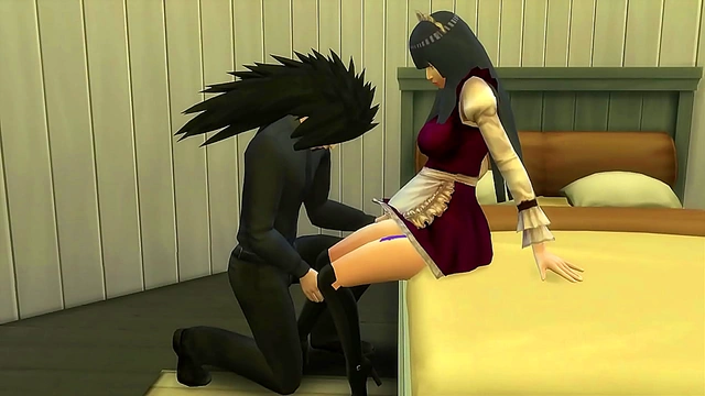 Madara Tempts Shy Hinata into passionate anal pleasure in Naruto Anime