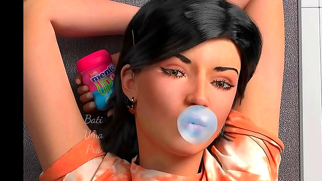 Lu Satisfies Her Fans with Seductive Masturbation in Virtual Magazine Spread