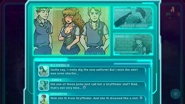 Redheaded Anime Princess Teaches April O’Neal Seductive Moves with Curvy Assets