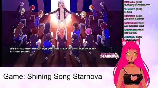 NekoVTuber Seduces with Steamy Anime Episodes in Shining Song Starnova