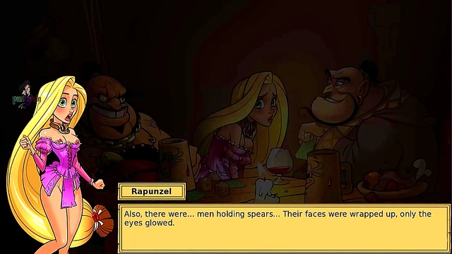 Blonde Rapunzel Embarks on a Steamy Hentai Anime Journey with Passionate Encounters