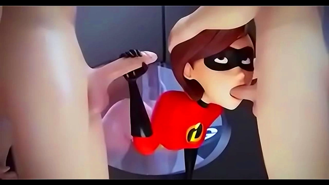 Flexible Anime Goddess Stretches for Pleasure in Wild Hentai Adventure