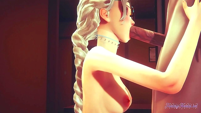 Elsa Pleasures You Deeply Before Wild Disney Princess Creampie Adventure