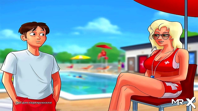 Teen 18+ Anime Sweetheart Spices Up Summer Days with Naughtiness inSagaAdventure