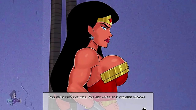 Wonder Woman & Cheetah’s Steamy Anime Encounter with voluptuous Curves & Power
