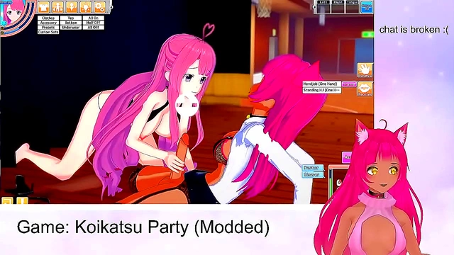 Neko’s Lewd Koikatu Party – Seductive Blowjob, Titjob & Steamy Creampie Fun