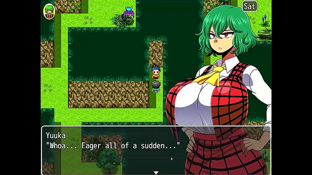 Yuka the Naughty Tailor Tempts with Her Generous Curves in hentaiGAME Ep. 3