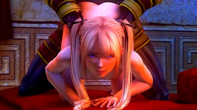 Marie Rose Enjoys Fiery Doggy Style Pleasure with Mytical Anubis in Hot HentaiScene