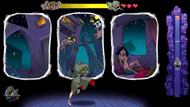 Princess Iris Battles Genies and Monsters for Steamy Hentai Pleasure