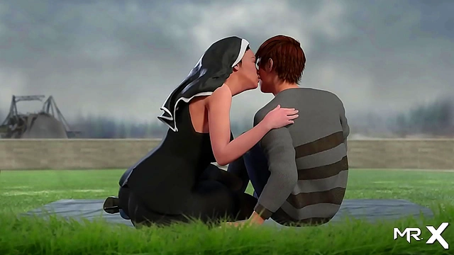 Sexy Anime Chick Tempts Her Lover at an Outdoorsy Picnic for Sinful Pleasure