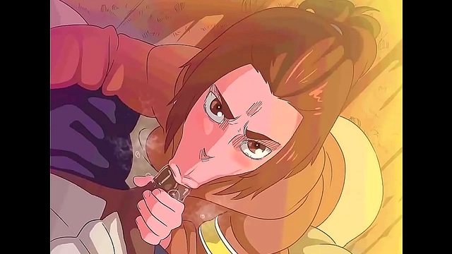 Gabi Braun Seduces Eren Jaeger with an Intense Anime blowjob in Attack on Titan Scene