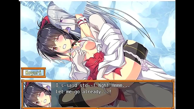 Divine Miko Koyori Seduces with Intense Passion in hentai Sequel