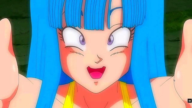 Blonde Teen 18+ Maron Pleasures Older Master Roshi with Intense Anal Bliss