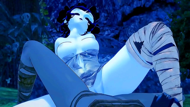 Spooky Mummies Pleasure Each Other with Fiery Lust This Halloween Night