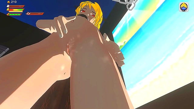 Seductive Vampire Dominatrix Unleashes Whirlpool Pissing Fantasy in 3D Anime