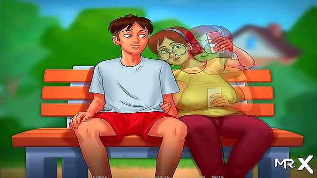 Plump Girls 18+  Pleads for Steamy Summer Lovemaking in Summertime SagaScene
