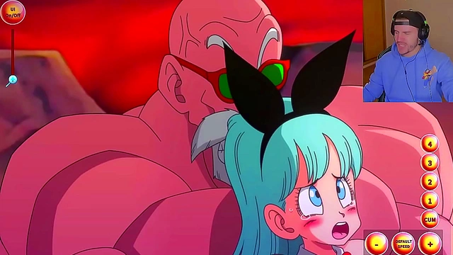 Master Roshi Satisfies Bulma, Videl, and Chi-Chi with Ecstatic Creampie Pleasure