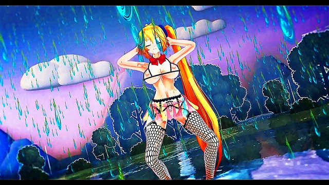 Seductive Anime Babe Invites You for Steamy MMD Echi Adventures