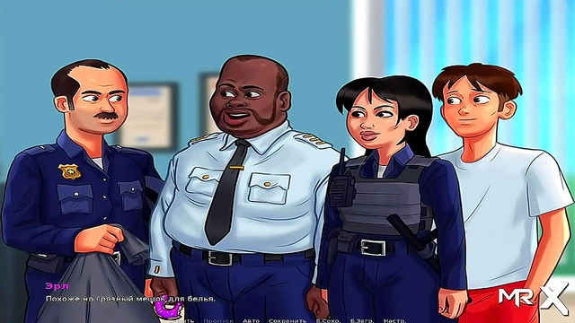 Summertime Saga’s Attractive Officer Receives Creampie After Steamy Kiss