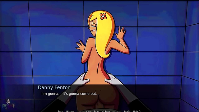 Blonde Cheerleader Finds Ecstatic Pleasure with Danny Phantom at Prom Night