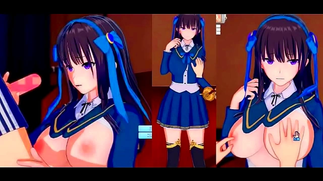 Submissive Busty AnimeSchoolGirls 18+ Spoils You with Tit Teasing and Oral Delights