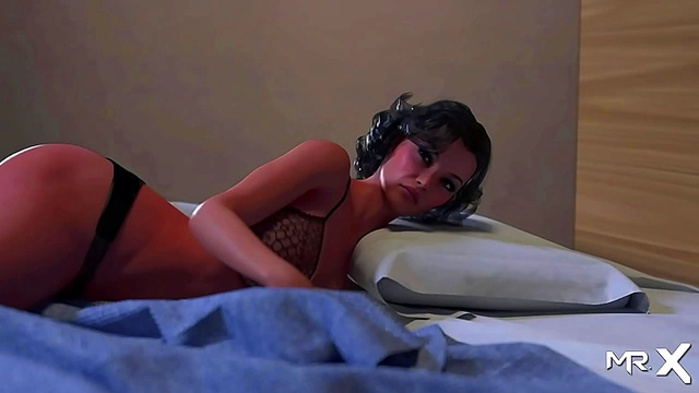 Horny Hentai Babe Brings Intense Pleasure with Seductive Ass Play
