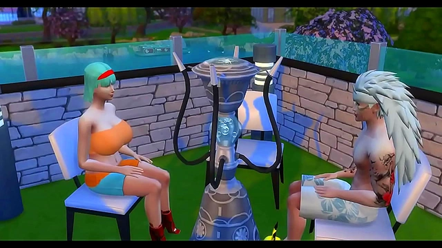 Madara AsStepSists His Friend at the Pool with Intense Anal Pleasure & Cuckold Thrills