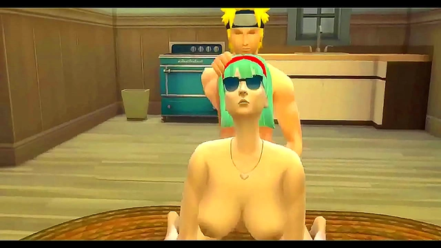 Naruto & Bulma Dive into Steamy Passion in Erotic Anime Adventure