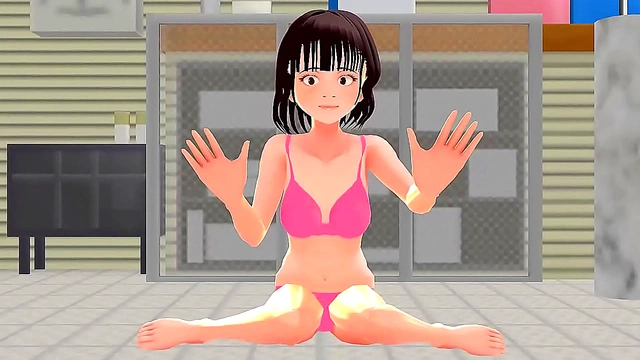 Toyota’s Anime Babe Seduces with Vibrant Pink Bikini and Sultry Poses