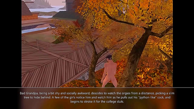 Grandpa's Perverted escapades in Second Life 3D Virtual Realm