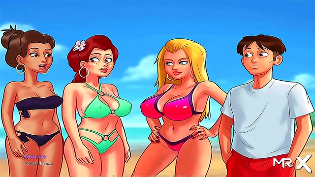 Hentai Cartoon Girls 18+ Flaunts Her Curves in Summertime Saga Public Encounter